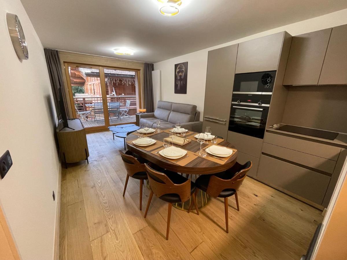 Gespere Le Stella Appartement Les Gets Buitenkant foto